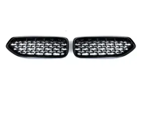AutoTecknic Painted Glazing Black Front Grilles BMW G29 Z4
