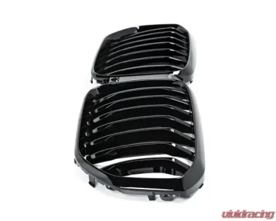 AutoTecknic Painted Glazing Black Front Grilles BMW G05 X5 - BM-0613-GB