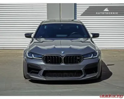 AutoTecknic Replacement Dry Carbon Fiber Grille Surround BMW F90 M5 LCI - BM-0702