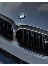AutoTecknic Replacement Dry Carbon Fiber Grille Surround BMW F90 M5 LCI                                     - BM-0702 - Image 16