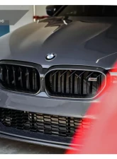 AutoTecknic Replacement Dry Carbon Fiber Grille Surround BMW F90 M5 LCI                                     - BM-0702 - Image 6
