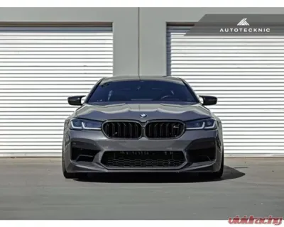 AutoTecknic Replacement Dry Carbon Fiber Grille Surround BMW F90 M5 LCI - BM-0702