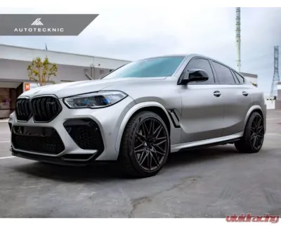 AutoTecknic Dry Carbon Fiber Side Vent Set BMW F96 X6M - BM-0704