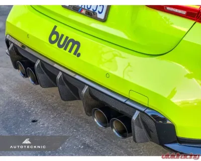 AutoTecknic Dry Carbon Performante Rear Diffuser BMW G80 M3 | G82 | G83 M4 - BM-0880