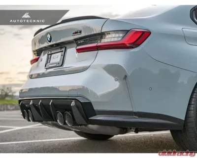 AutoTecknic Dry Carbon Performante Rear Diffuser BMW G80 M3 | G82 | G83 M4 - BM-0880