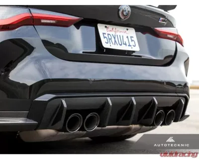 AutoTecknic Dry Carbon Performante Rear Diffuser BMW G80 M3 | G82 | G83 M4 - BM-0880