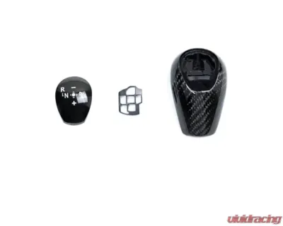 AutoTecknic Carbon Fiber Gear Selector Cover BMW E9X M3 - BM-0990