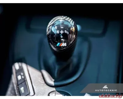 AutoTecknic Carbon Fiber Gear Selector Cover BMW E9X M3 - BM-0990