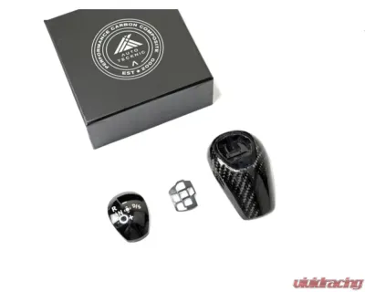 AutoTecknic Carbon Fiber Gear Selector Cover BMW E9X M3 - BM-0990