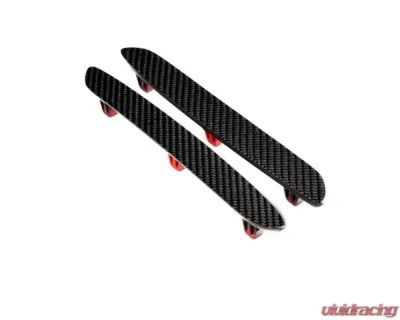 AutoTecknic Carbon Fiber Rear Bumper Reflectors BMW F87 M2 | M2 Competition - BM-0991-CF