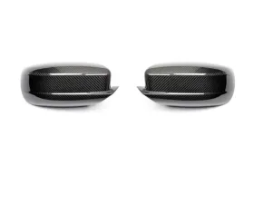 AutoTecknic Replacement Dry Carbon Mirror Covers Dodge Charger | Chrysler 300 2011-2019