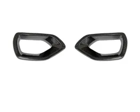 AutoTecknic Dry Carbon Grille Snorkel Set Dodge Charger SRT Scat Pack 2015-2021