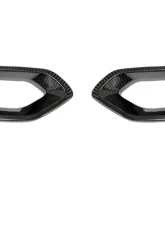 AutoTecknic Dry Carbon Grille Snorkel Set Dodge Charger SRT Scat Pack 2015-2021                                     - DG-0002 - Image 4