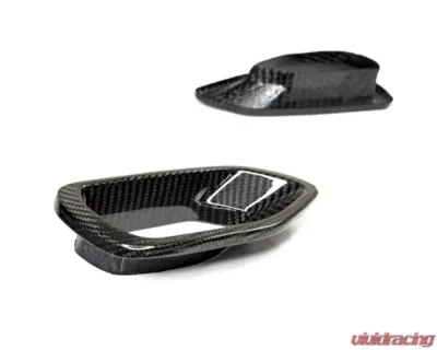AutoTecknic Dry Carbon Grille Snorkel Set Dodge Charger SRT Scat Pack 2015-2021 - DG-0002