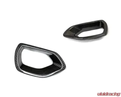 AutoTecknic Dry Carbon Grille Snorkel Set Dodge Charger SRT Scat Pack 2015-2021 - DG-0002