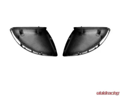 AutoTecknic Replacement Version II Dry Carbon Mirror Covers Mercedes-Benz W205 C-Class | W213 E-Class | W222 S-Class - MB-0305-DCG