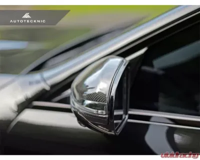 AutoTecknic Replacement Version II Dry Carbon Mirror Covers Mercedes-Benz W205 C-Class | W213 E-Class | W222 S-Class - MB-0305-DCG