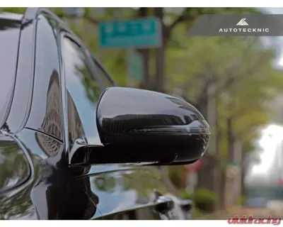 AutoTecknic Replacement Version II Dry Carbon Mirror Covers Mercedes-Benz W205 C-Class | W213 E-Class | W222 S-Class - MB-0305-DCG