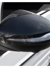 AutoTecknic Replacement Dry Carbon Mirror Covers Mercedes-Benz W464 G-Wagon 2020+                                     - MB-0306 - Image 4