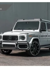 AutoTecknic Replacement Dry Carbon Mirror Covers Mercedes-Benz W464 G-Wagon 2020+                                     - MB-0306 - Image 4