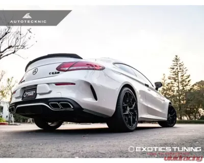 AutoTecknic Competition Carbon Trunk Lip Spoiler Mercedes-Benz C205 C-Class Coupe - MB-0608