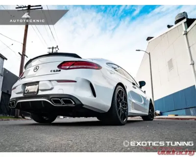 AutoTecknic Competition Carbon Trunk Lip Spoiler Mercedes-Benz C205 C-Class Coupe - MB-0608