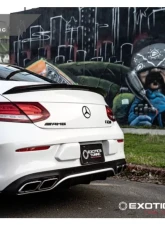 AutoTecknic Competition Carbon Trunk Lip Spoiler Mercedes-Benz C205 C-Class Coupe                                     - MB-0608 - Image 5
