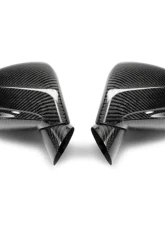 AutoTecknic Replacement Dry Carbon Mirror Covers Nissan R35 GT-R                                     - NS-0006 - Image 3