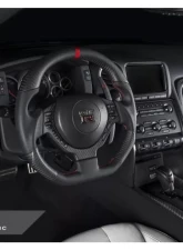 AutoTecknic Carbon Fiber Steering Wheel Nissan R35 GT-R 2009-2017                                     - NS-0033 - Image 6