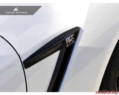 Autotecknic Dry Carbon Fender Trims Nissan R35 GT-R 2015+ - NS-0040