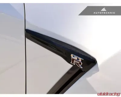 Autotecknic Dry Carbon Fender Trims Nissan R35 GT-R 2015+ - NS-0040