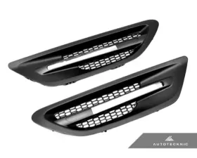 AutoTecknic Replacement ABS Matte Black Fender Vents BMW F10 Sedan | M5 2012-2016