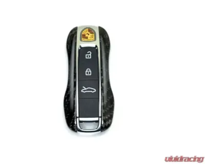 AutoTecknic Dry Carbon Key Remote Case Porsche Taycan | Panamera | Cayenne 2017+ - PR-0009