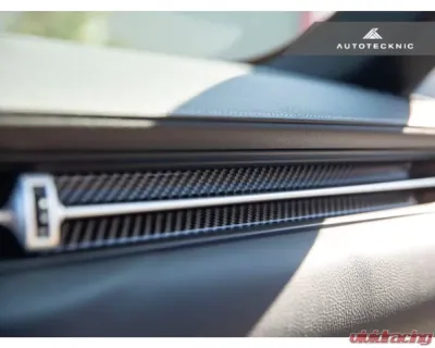 AutoTecknic Carbon Fiber Interior Vent Trim Toyota A90 Supra 2020-2024 - TO-0003
