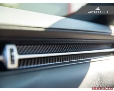 AutoTecknic Carbon Fiber Interior Vent Trim Toyota A90 Supra 2020-2024 - TO-0003