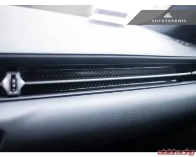 AutoTecknic Carbon Fiber Interior Vent Trim Toyota A90 Supra 2020-2024 - TO-0003