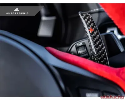 AutoTecknic Replacement Carbon Steering Wheel Toyota A90 Supra 2020-2024 - TO-0004