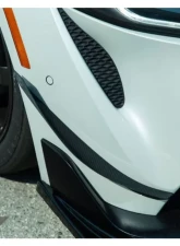 AutoTecknic Front Bumper Dry Carbon Canard Set Toyota A90 Supra 2020-2024                                     - TO-0005 - Image 3