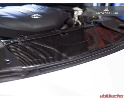 AutoTecknic Dry Carbon Fiber Cooling Plate Toyota A90 Supra 2020-2024 - TO-0007