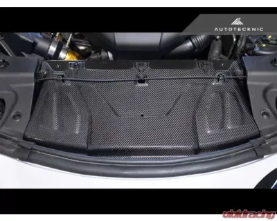 AutoTecknic Dry Carbon Fiber Cooling Plate Toyota A90 Supra 2020-2024 - TO-0007
