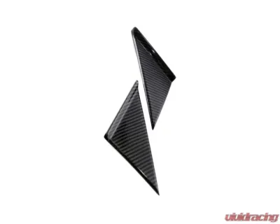 AutoTecknic Verion III Dry Carbon Side Mirror Wind Deflector Set Toyota A90 Supra 2020-2024 - TO-0057