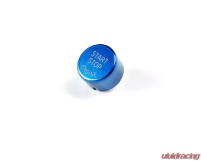 AutoTecknic Royal Blue Start Stop Button Toyota A90 Supra 2020-2024 - TO-0126-BU