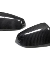 AutoTecknic Replacement Version II Dry Carbon Mirror Covers Toyota A90 Supra 2020-2024                                     - TO-0138-DCG - Image 4