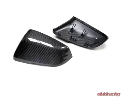 AutoTecknic Replacement Version II Dry Carbon Mirror Covers Toyota A90 Supra 2020-2024 - TO-0138-DCG