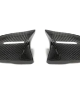AutoTecknic Replacement Version II Aero Dry Carbon Mirror Covers Toyota A90 Supra 2020-2024                                     - TO-0153-DCG - Image 3