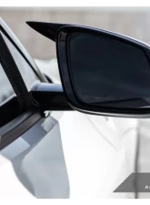 AutoTecknic Replacement Aero Glazing Black Mirror Covers Toyota A90 Supra 2020-2024                                     - TO-0153-GB - Image 3