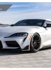 AutoTecknic Replacement Aero Glazing Black Mirror Covers Toyota A90 Supra 2020-2024                                     - TO-0153-GB - Image 4