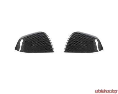 AutoTecknic Dry Carbon Fiber Mirror Covers Tesla Model Y - TS-0004