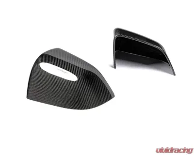 AutoTecknic Dry Carbon Fiber Mirror Covers Tesla Model Y - TS-0004