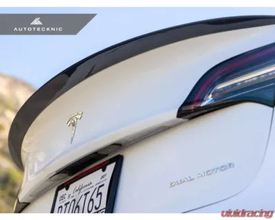 AutoTecknic Performance Carbon Trunk Spoiler Tesla Model 3 - TS-0005